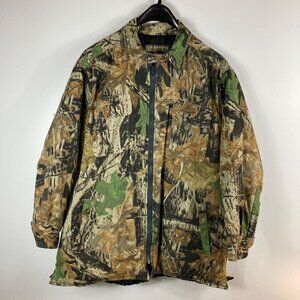 Mens Ranger Camo‎ Jacket Shacket Lined Quilted Mid Weight M